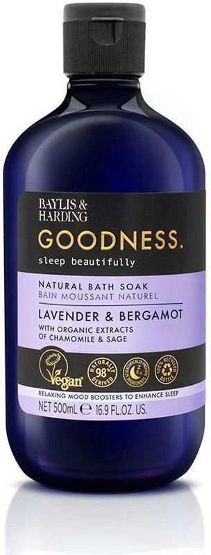 Baylis and Harding Goodness Bath Soak Sleep Badschuim 500 ml