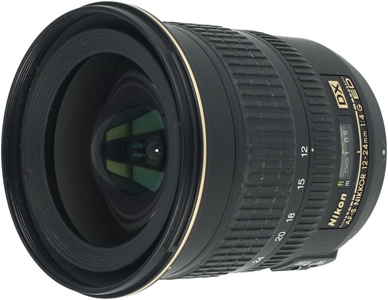 Nikon - AF-S DX Zoom-Nikkor 12-24mm f/4G IF-ED - Objectief - Zwart - Glas