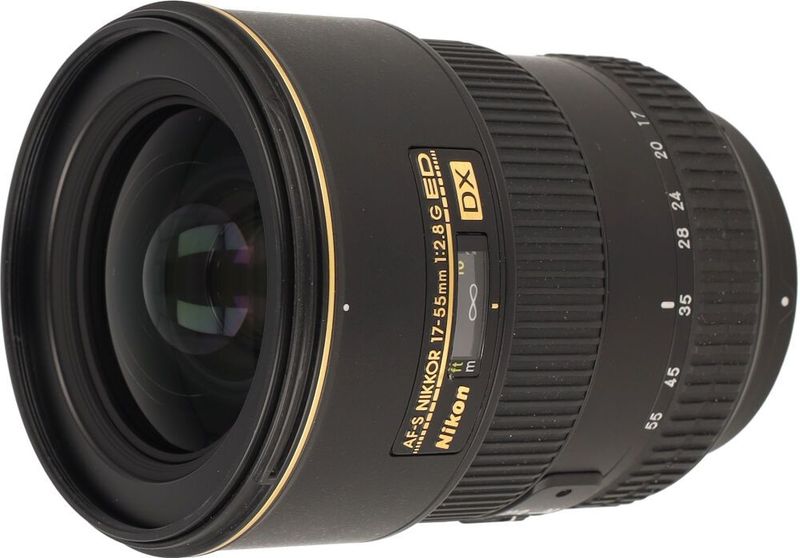 Nikon - AF-S DX Zoom-Nikkor 17-55mm f/2.8G - Camera Lens - Zwart - Optisch Ontwerp