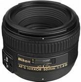 Nikon - AF-S Nikkor 58mm f/1.4G - Camera Lens - Zwart - Inclusief UV en CP Filter