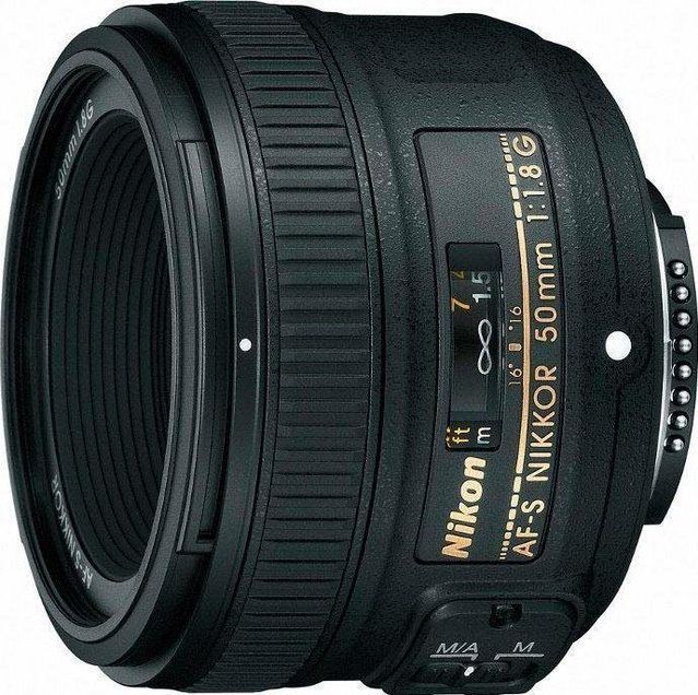 Nikon AF-S 50mm f/1.8G Objectieven