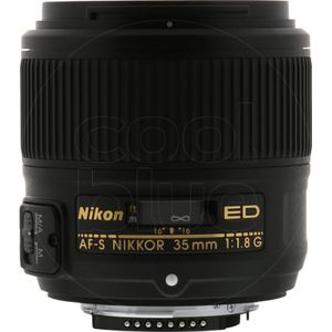 Nikon AF-S 35mm f/1.8G ED objectief