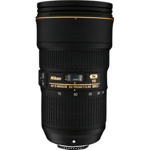 Nikon 24-70mm f2.8 E AF-S ED VR + Gratis UV en CP Filter (Promotie)