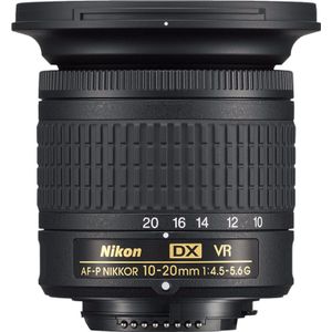Nikon AF-P DX Nikkor 10-20mm f/4.5-5.6G VR - Cameralens - Standaardlens