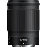 Nikon - Z 85mm F1.2 S - Camera Lens - Zwart - Inclusief Gratis UV en CP Filter