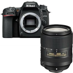 Nikon - D7500 - DSLR - Zwart - 20.0 Megapixel - 4K Ultra HD