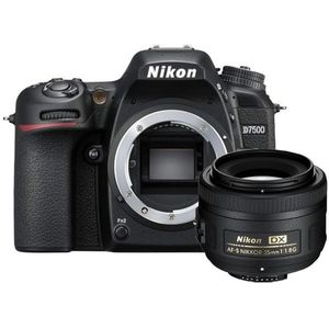 Nikon D7500 - Digitale SLR - DX-formaat - 20,9 MP - 4K UHD Video