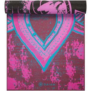 Gaiam Reversible Yoga Mat - 6 mm - Be Free