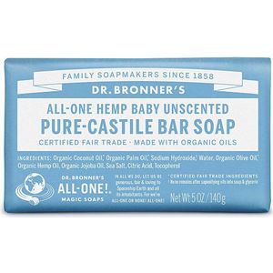 Dr. Bronner's Zeep Baby Mild Pure-Castile Bar Soap