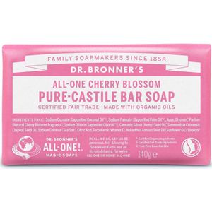 Dr. Bronner&rsquo;s Bar Soap Cherry Blossom 140 g