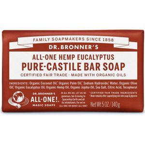 Dr. Bronner' Eucalyptus Zeepblok