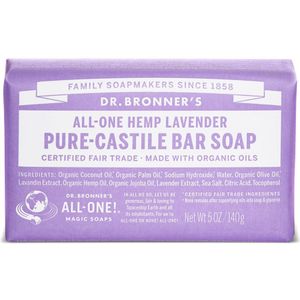 Dr. Bronner's Zeep Lavender Pure-Castile Bar Soap