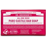 Dr. Bronner's - Bar Soap - Rozenzeep - 140 g