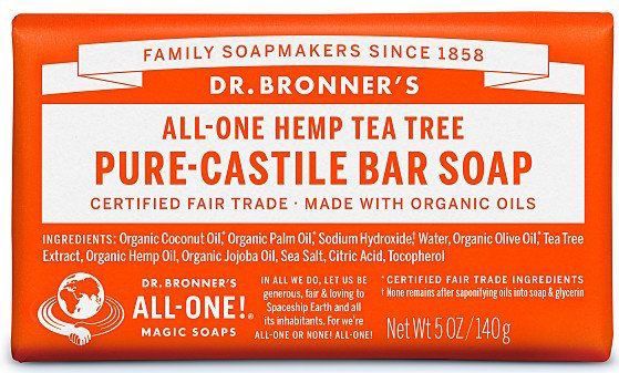 Dr. Bronner's - Tea Tree Zeep 140 g