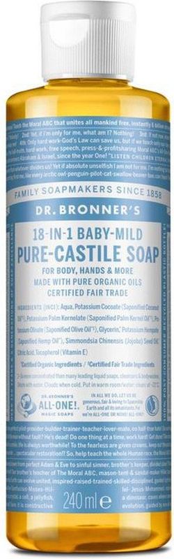 Dr. Bonner's - Vloeibare Zeep Baby Mild