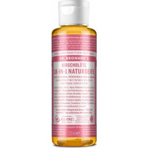 Dr. Bronner's - Vloeibare Zeep - Kersenbloesem - 120 ml - 18-in-1 Natuurlijke Zeep