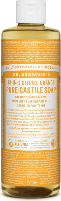 Dr. Bronner's - Vloeibare Zeep - Citrus - 475 ml