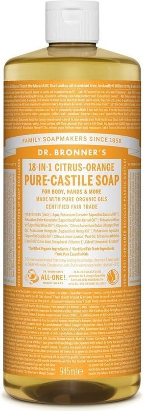 Dr. Bronner's - Vloeibare Zeep - Citrus - 945 ml