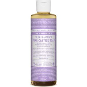 Dr. Bronner's - Vloeibare Zeep - Lavendel - Pure Castile - 240 ml