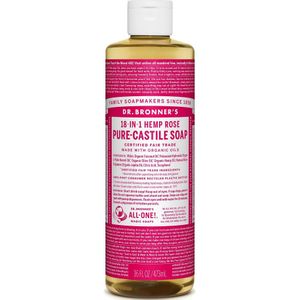 Dr. Bronner's Gel Rose 18-in-1 Pure-Castile Soap