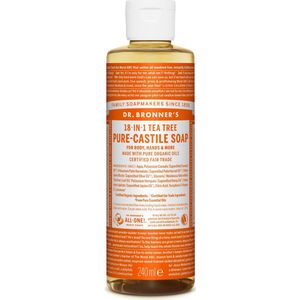 Dr Bronners Teatree vloeibare zeep 240ml