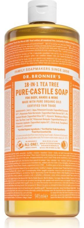 Dr. Bronner's - Vloeibare Zeep - Tea Tree - 945 ml