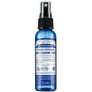 Dr. Bronner's Hand Hygiëne spray pepermunt