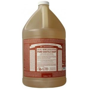 Dr Bronners bronners liquid soap eucalypt 3785 ml