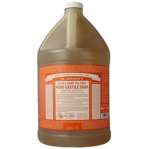 Dr. Bronner's - Liquid Soap - Tea Tree - 3785 ml - Badschuim