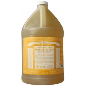 Dr Bronner's - Liquid Soap - Citrus - 3800 Milliliter - Natuurlijke Zeep