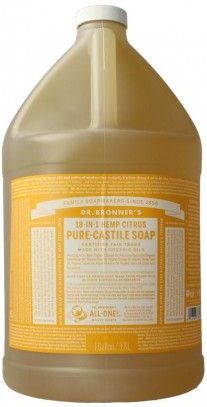 Dr Bronner's - Liquid Soap - Citrus - 3800 Milliliter - Natuurlijke Zeep