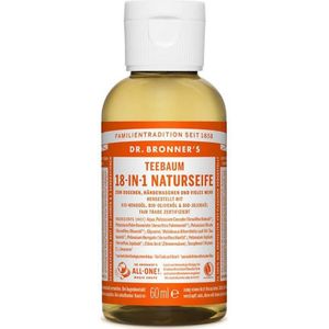 Dr-Bronners Verzorging Vloeibare-zeepTea Tree 18-in-1 Natuurlijke Zeep 240 ml (€ 43,58 / 1 l)
