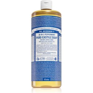 Dr. Bronner's - Peppermint Zeep - 945 ml - Natuurlijke Fair Trade Vloeibare Zeep