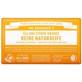 Dr. Bronner's - Reine Naturseife - Citrus-sinaasappel - 140 g - Handzeep