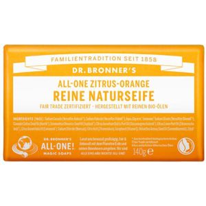 Dr. Bronner's - Reine Naturseife - Citrus-sinaasappel - 140 g - Handzeep