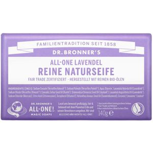 Dr. Bronner's - All-One Zeep - Lavendel - Natuurlijke Ingrediënten - 140 g