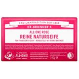 Dr-Bronners Verzorging BlokzeepAll-One Rose Puur Natuurlijke Zeep 140 g (€ 48,71 / 1 kg)