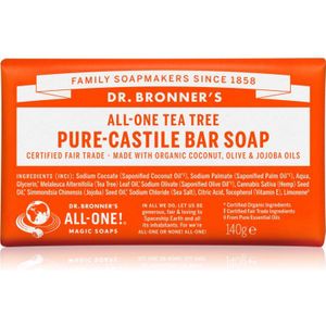 Dr.Bronner's Pure-Castile Stuk zeep 1 stuk(s)