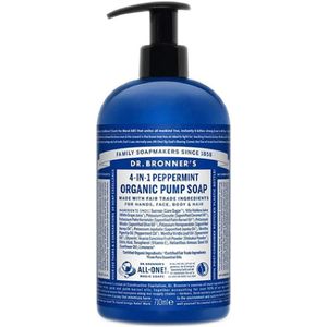 Dr Bronner's - Pure-Castile Vloeibare Zeep - Pepermunt - 710 ml