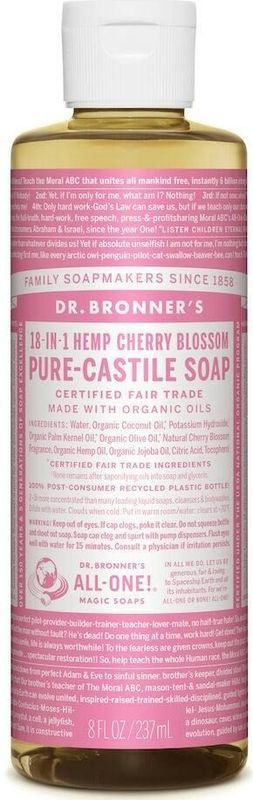 Dr. Bronner's - Vloeibare Zeep Kersenbloesem