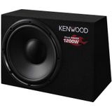 Kenwood KSC-W1200B - Auto Subwoofer - Zwart - Polypropyleen - 300 Watt