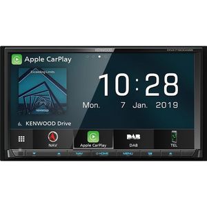 Kenwood - DNX-7190DABS - Autoradio - 17,7 cm - Dubbel DIN - Apple Carplay - Android Auto