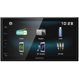 Kenwood DMX125DAB autoradio Zwart 84 W Bluetooth