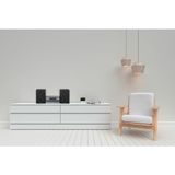 Kenwood M-918DAB - Mini Muzieksysteem - Metallic Grijs - DAB+ Ontvanger - Bluetooth