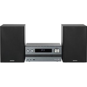 Kenwood M-918DAB - Mini Muzieksysteem - Metallic Grijs - DAB+ Ontvanger - Bluetooth