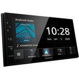 Kenwood - WVGA Digital Media Moniceiver - Zwart - Capacitive touchscreen - 17,3 cm