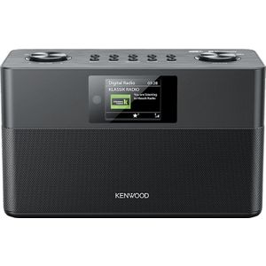 Kenwood Draagbare Radio Dab+ Bluetooth Zwart (cr-st80dab-b)