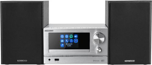 Kenwood - M-7000 - Stereo Set - Zilver - Met Bluetooth en USB-aansluiting