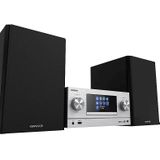 Kenwood M-9000S (Bluetooth, WiFi, CD Speler, 2x 50 W), Stereosysteem, Zilver