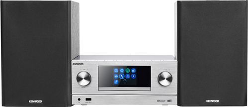 Kenwood M-9000 - Micro Hifisysteem - Zilver - Bluetooth - USB - Wifi